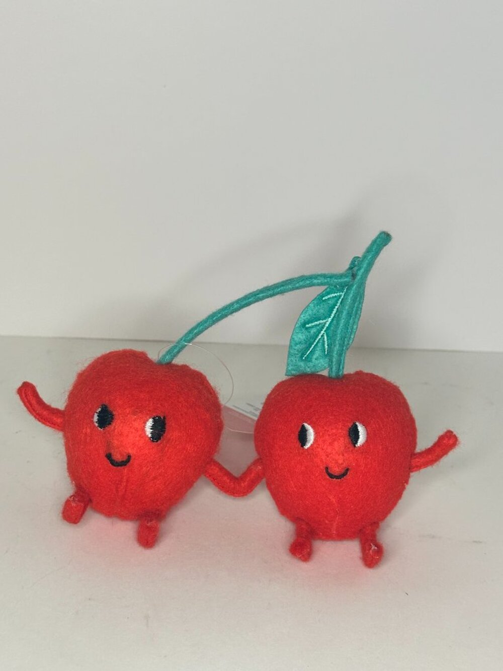 Target Spritz Valentine's Day 2025 Felt Duo CHERRIES NWT
